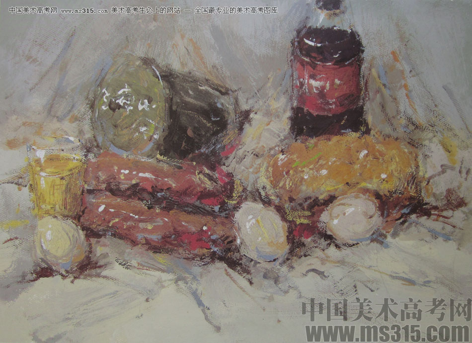 2013鲁迅美术学院色彩优秀试卷（3）
