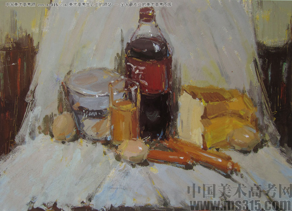 2013鲁迅美术学院色彩优秀试卷（8）