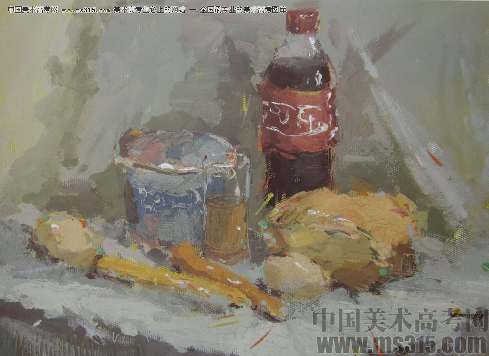 2013鲁迅美术学院色彩优秀试卷（12）