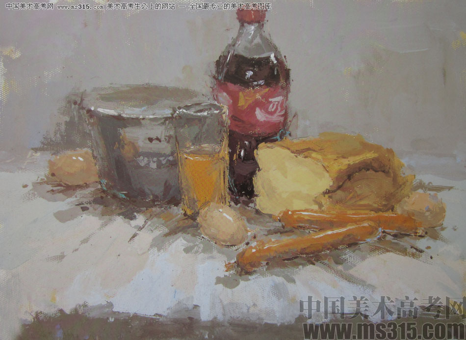 2013鲁迅美术学院色彩优秀试卷（15）
