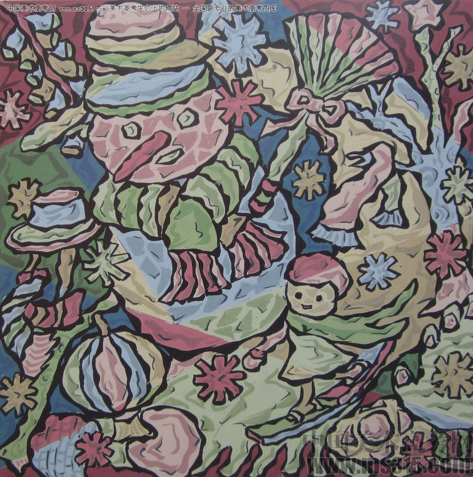 2013鲁迅美术学院设计基础优秀试卷（1）
