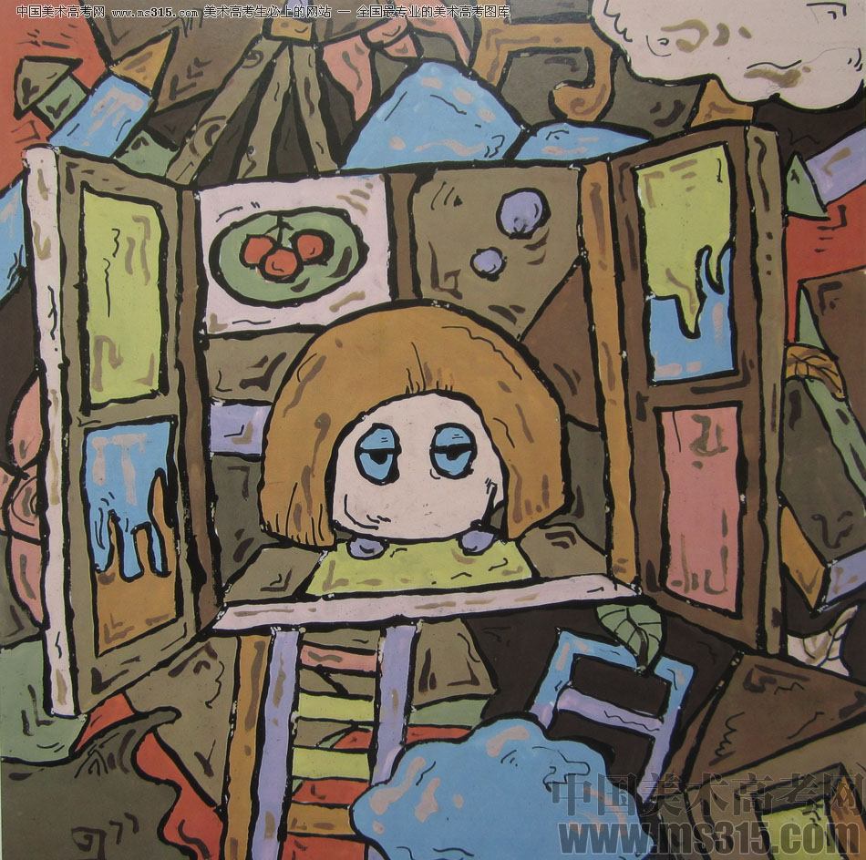 2013鲁迅美术学院设计基础优秀试卷（16）