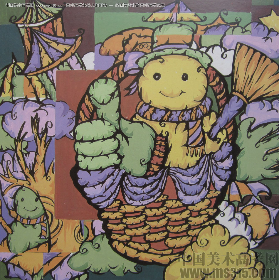 2013鲁迅美术学院设计基础优秀试卷（17）