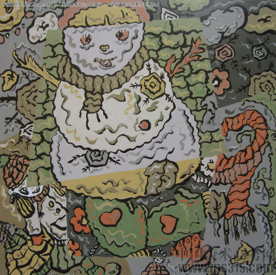 2013鲁迅美术学院设计基础优秀试卷（35）