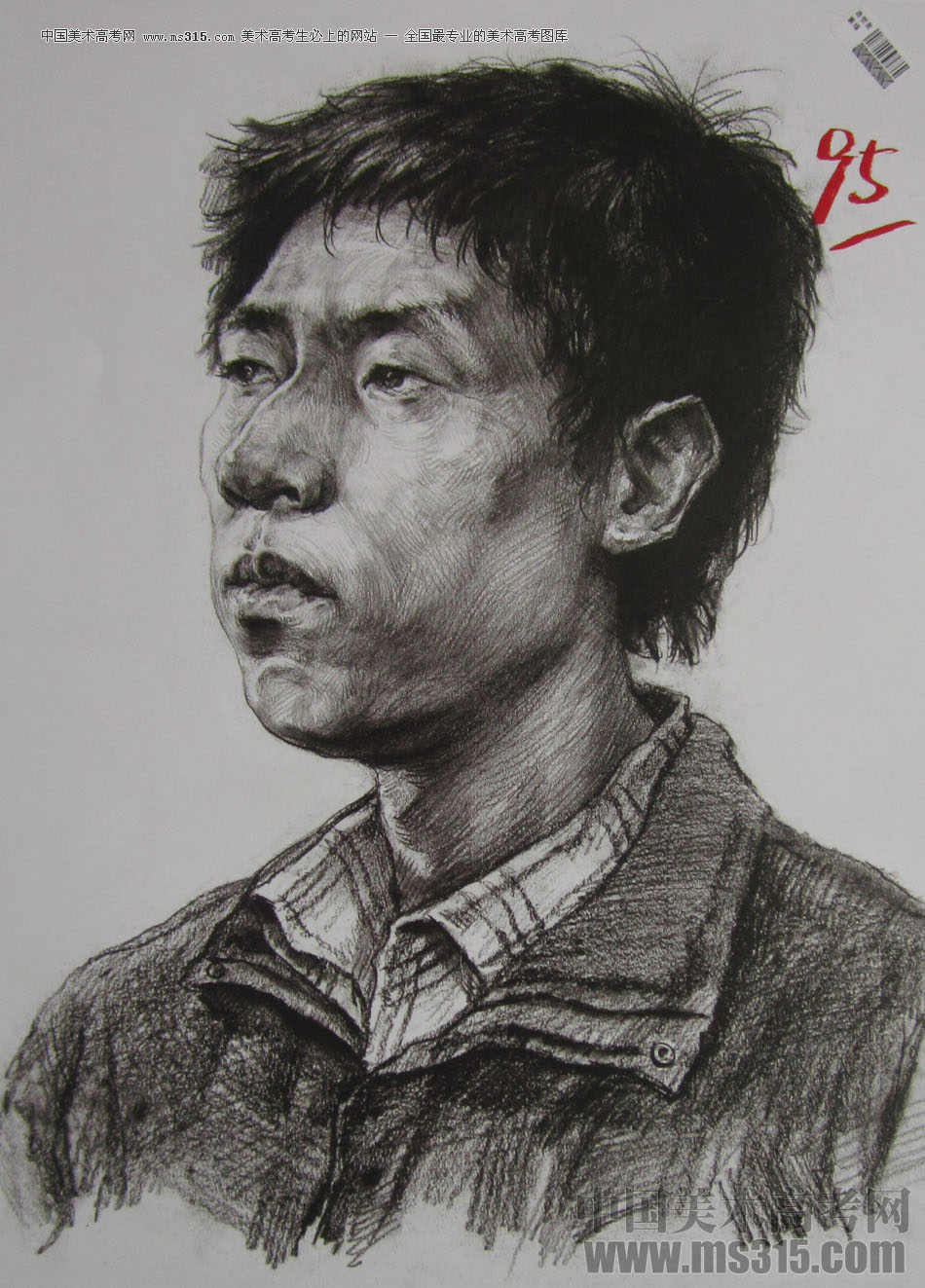 2013年四川美术学院造型素描优秀试卷（29）