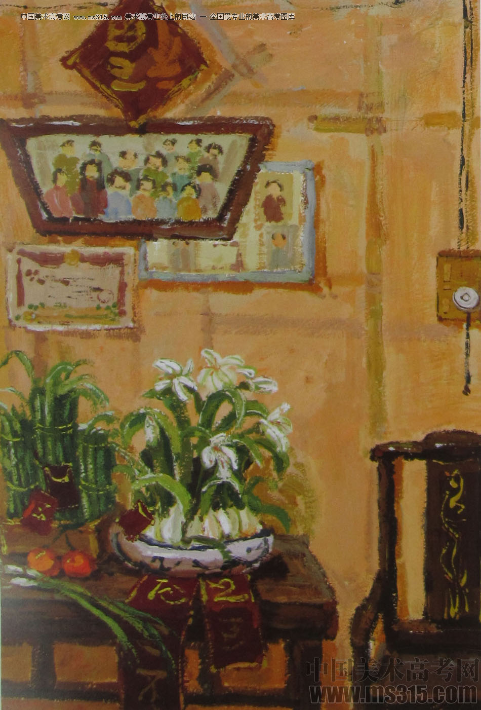2015年清华大学美术学院设计类色彩优秀试卷21