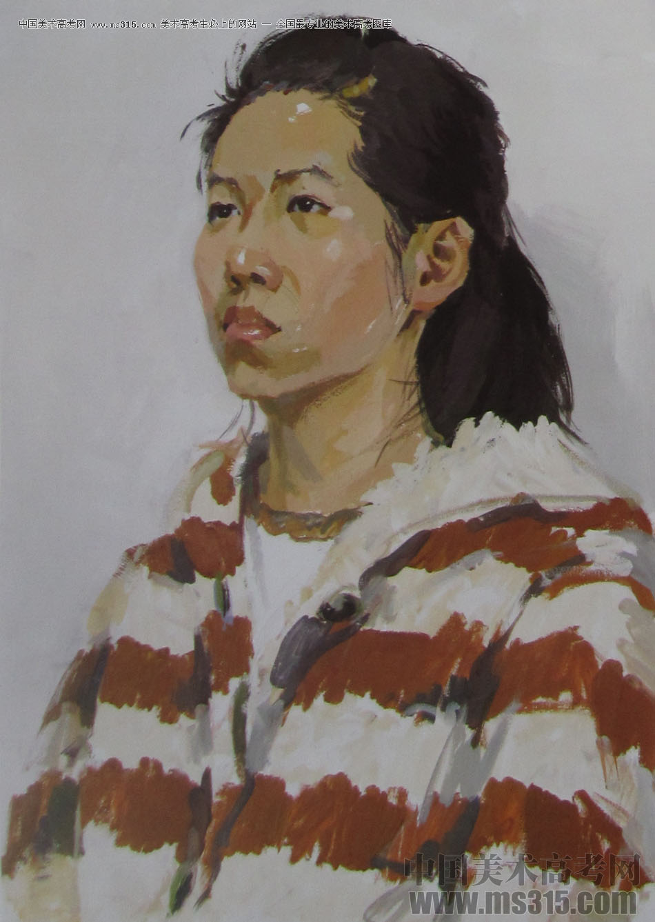 2015年清华大学美术学院造型类色彩优秀试卷2