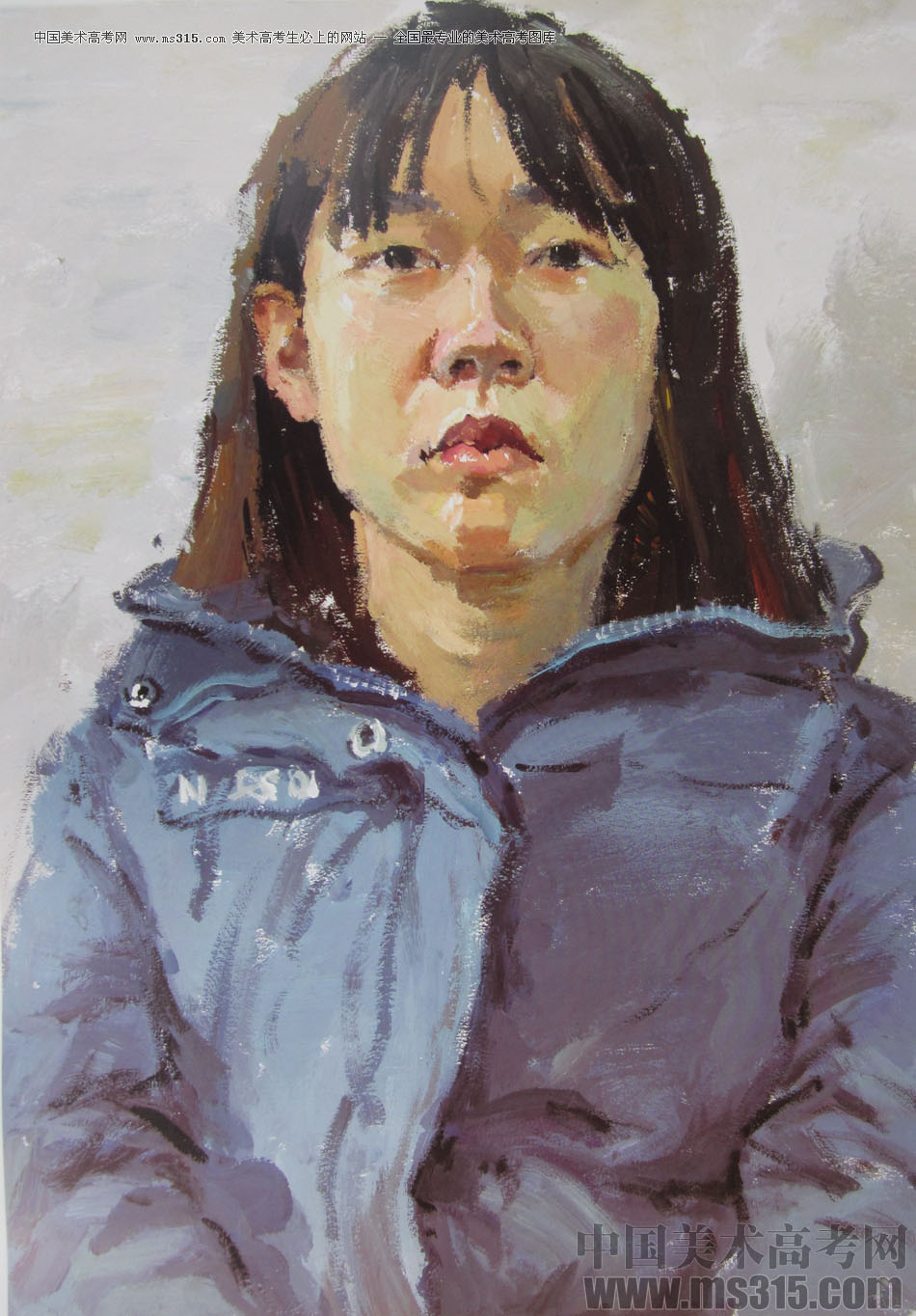 2015年清华大学美术学院造型类色彩优秀试卷5