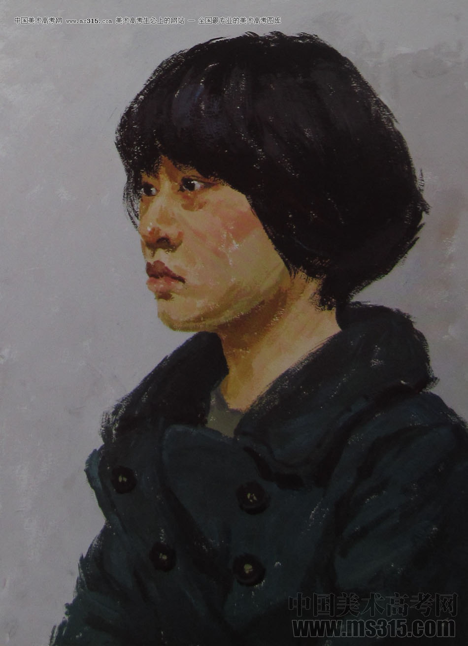 2015年清华大学美术学院造型类色彩优秀试卷7