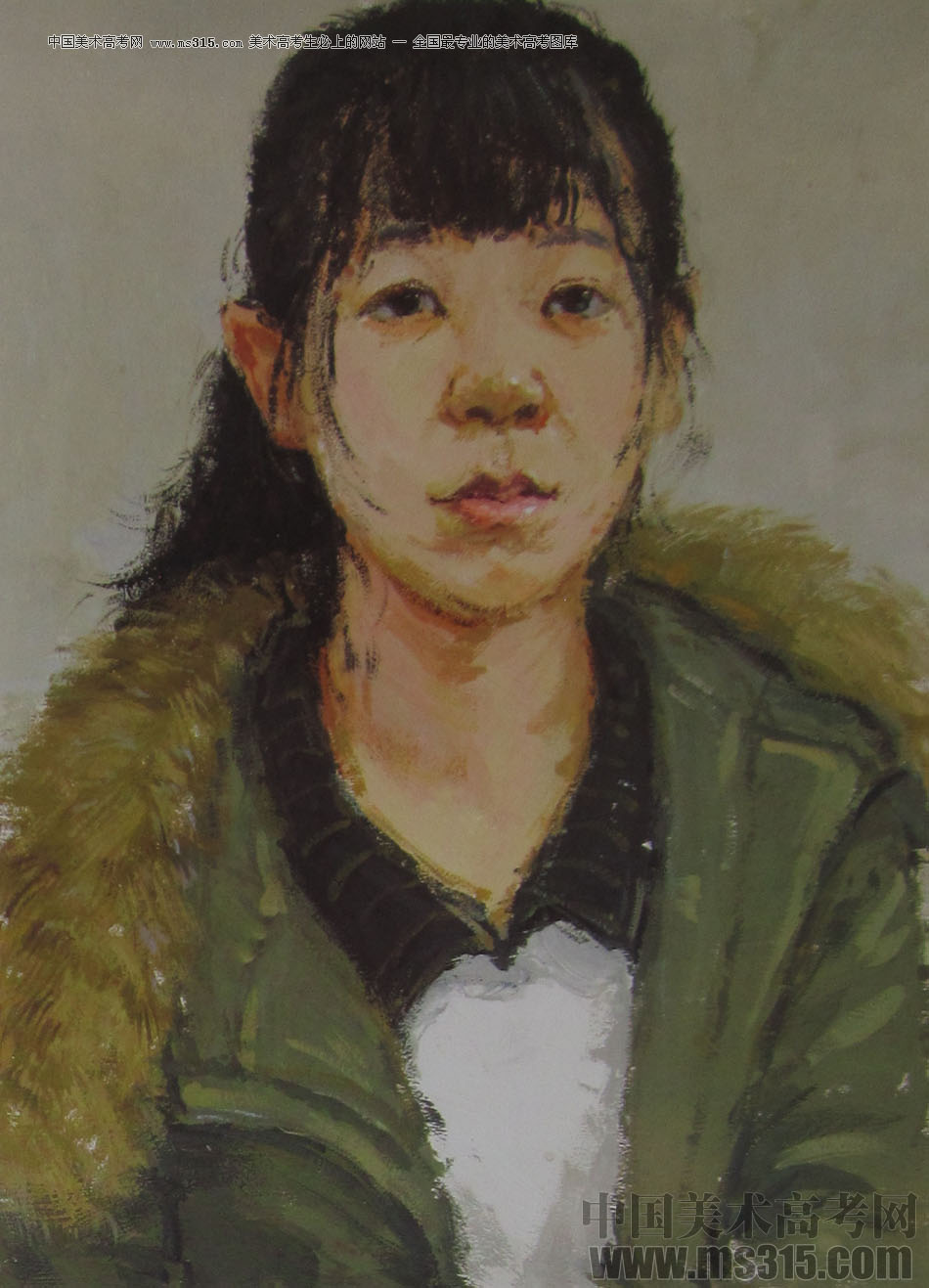 2015年清华大学美术学院造型类色彩优秀试卷21