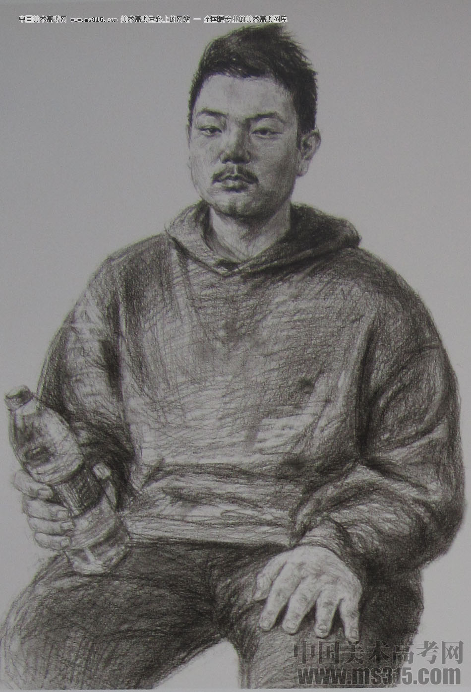 2015年清华大学美术学院造型类素描优秀试卷21
