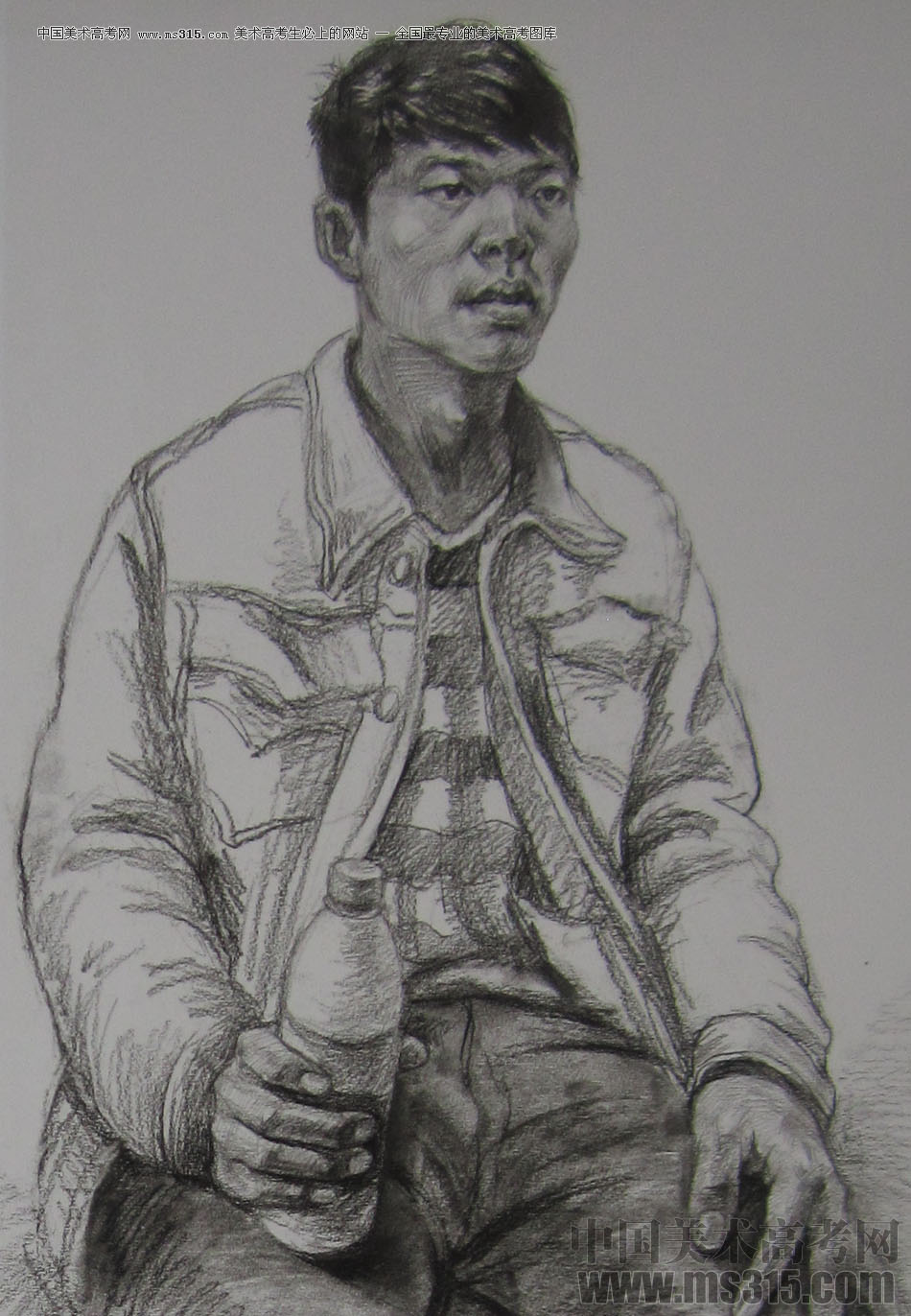 2015年清华大学美术学院造型类素描优秀试卷26