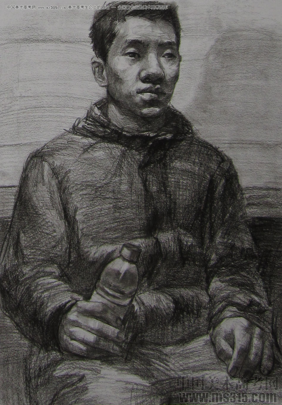 2015年清华大学美术学院造型类素描优秀试卷27