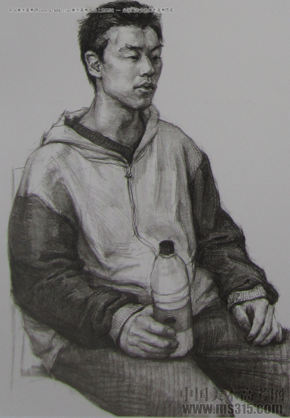 2015年清华大学美术学院造型类素描优秀试卷3
