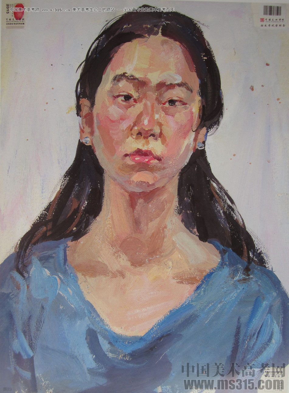 2015年中国美术学院色彩高分卷19