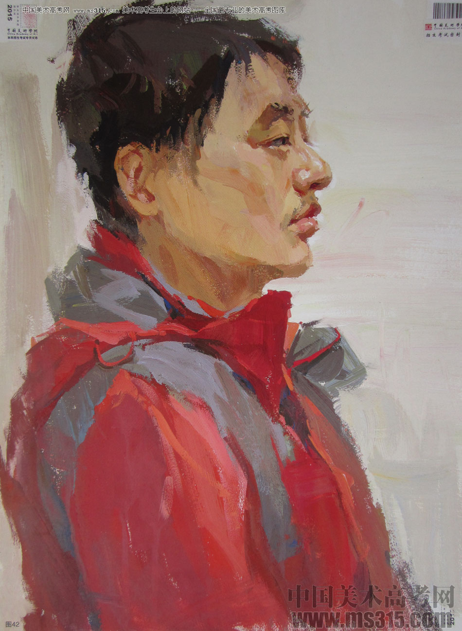 2015年中国美术学院色彩高分卷34