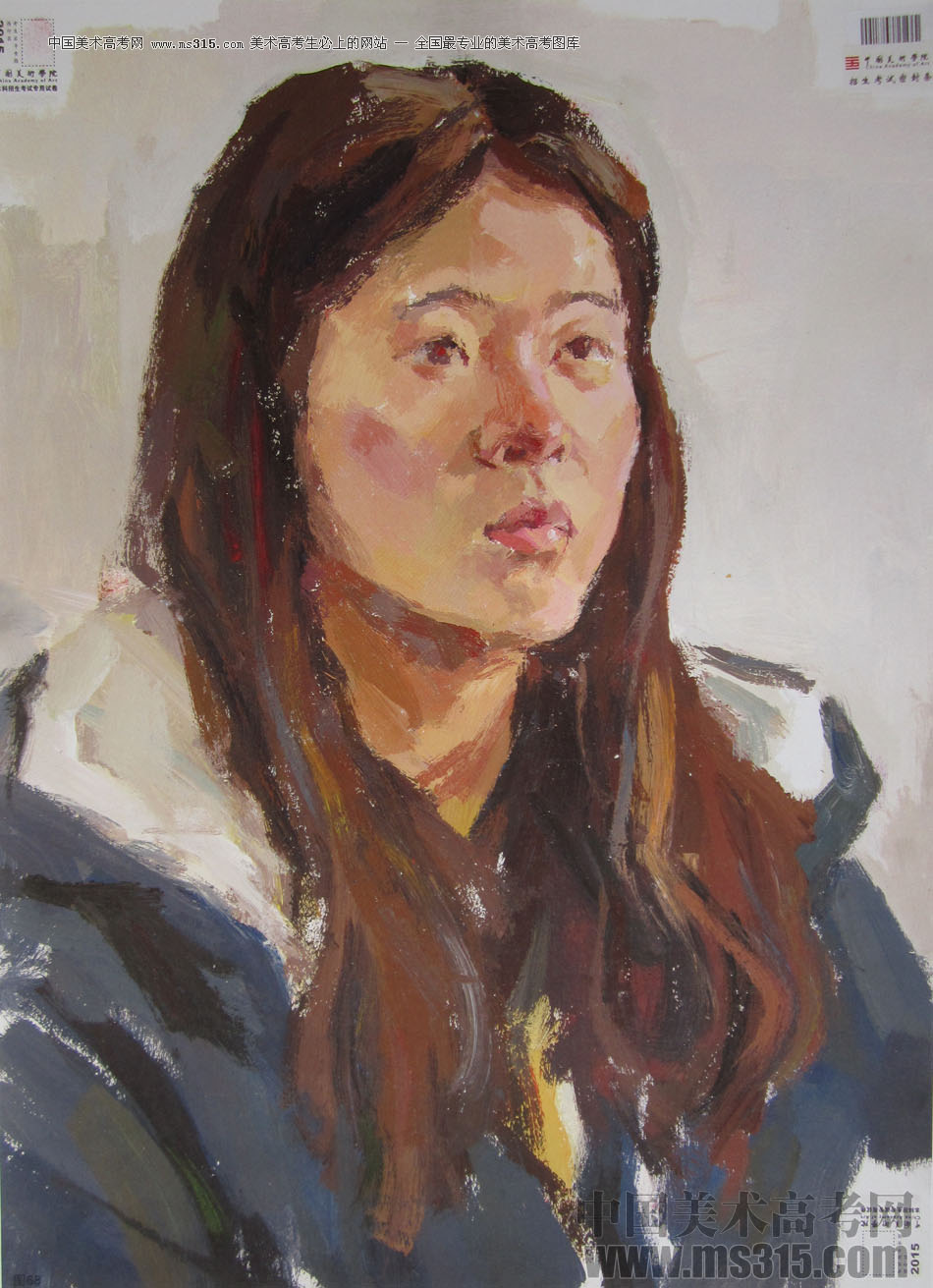 2015年中国美术学院色彩高分卷55