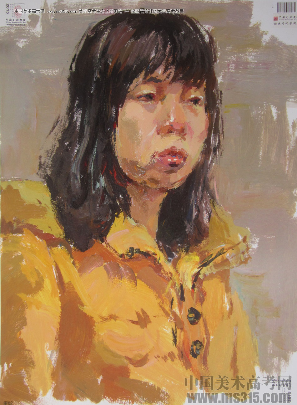 2015年中国美术学院色彩高分卷62