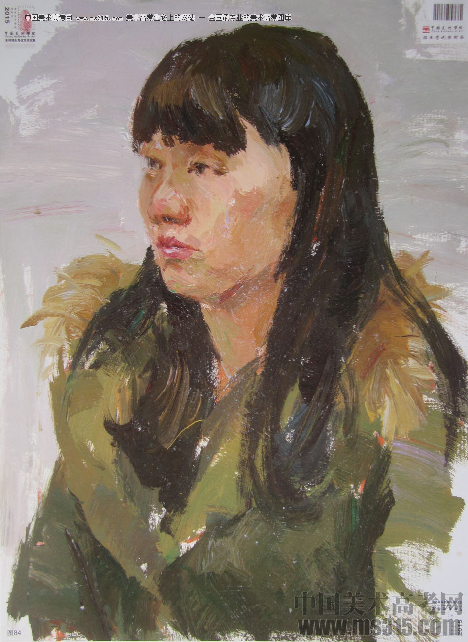 2015年中国美术学院色彩高分卷64