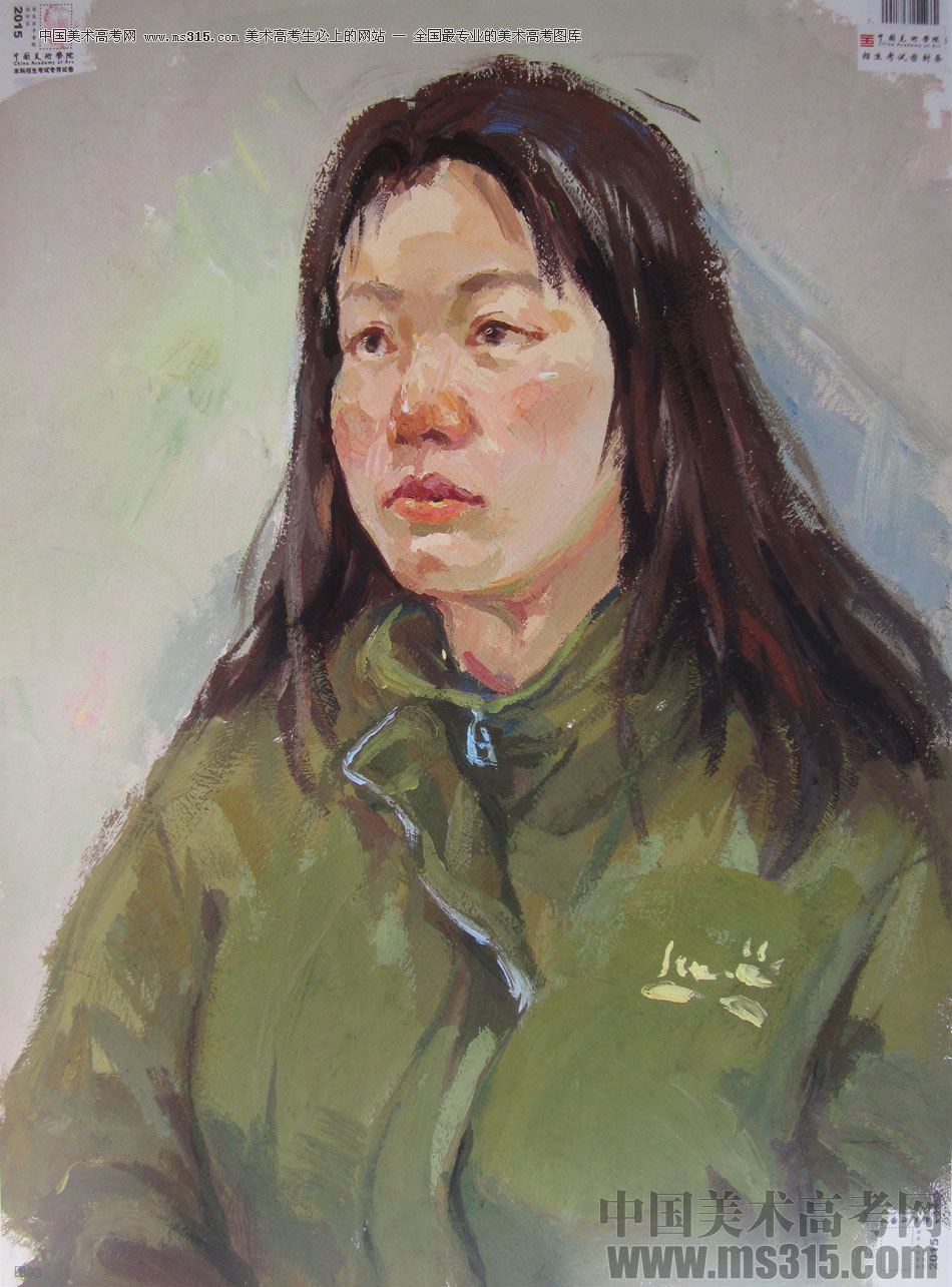 2015年中国美术学院色彩高分卷73