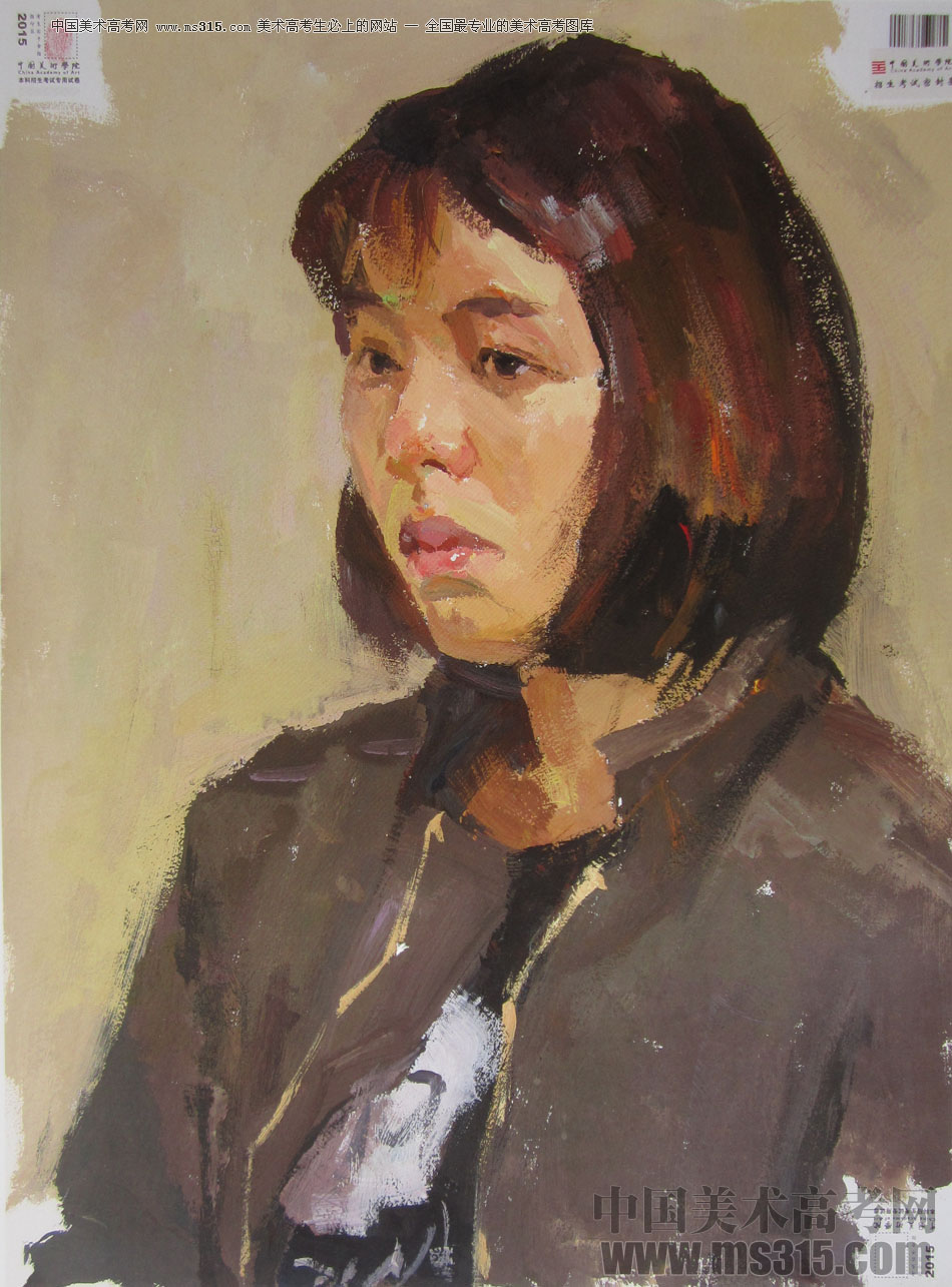 2015年中国美术学院色彩高分卷83