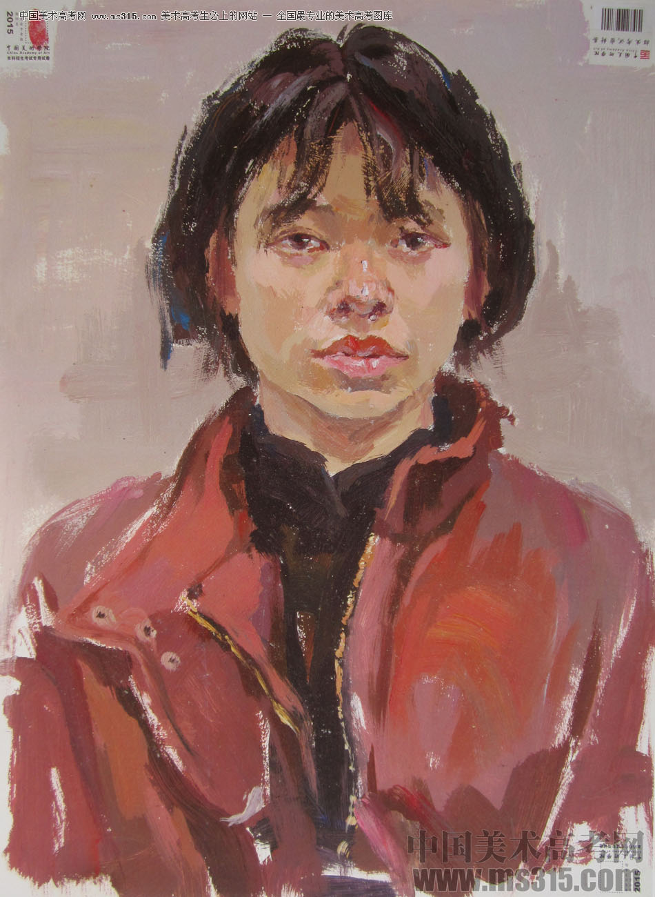 2015年中国美术学院色彩高分卷85