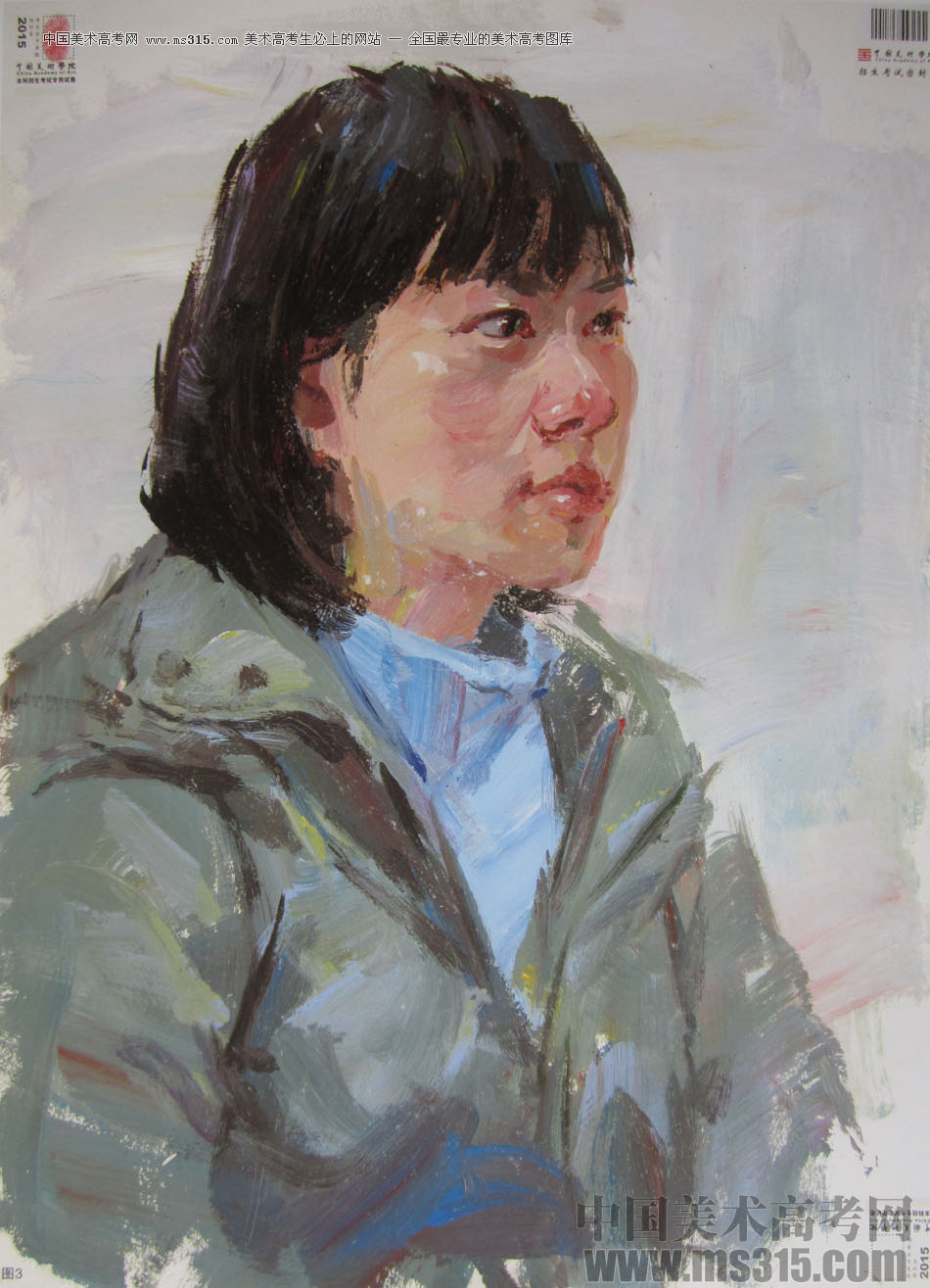 2015年中国美术学院色彩高分卷3