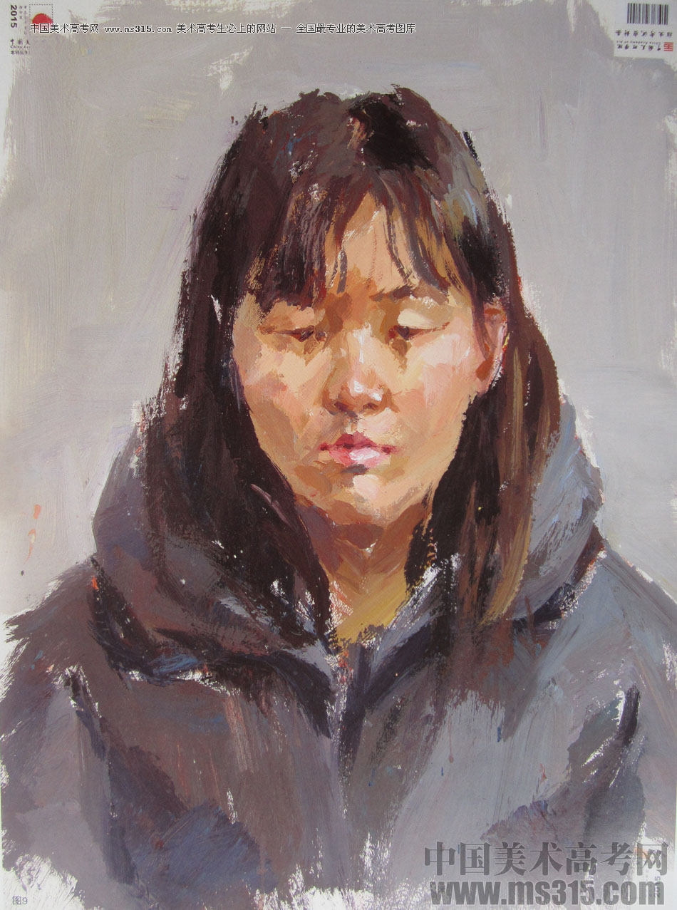 2015年中国美术学院色彩高分卷9