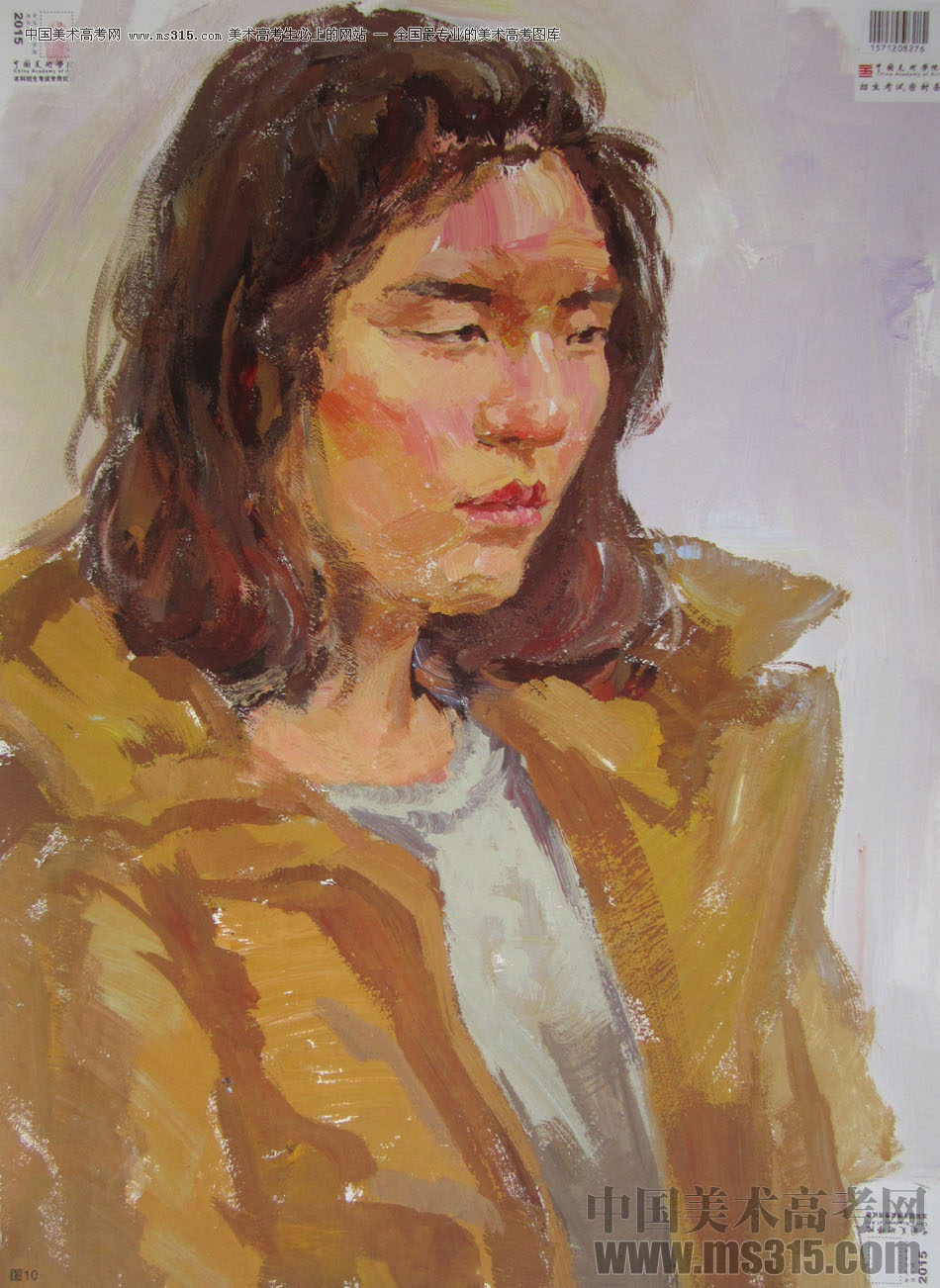 2015年中国美术学院色彩高分卷10