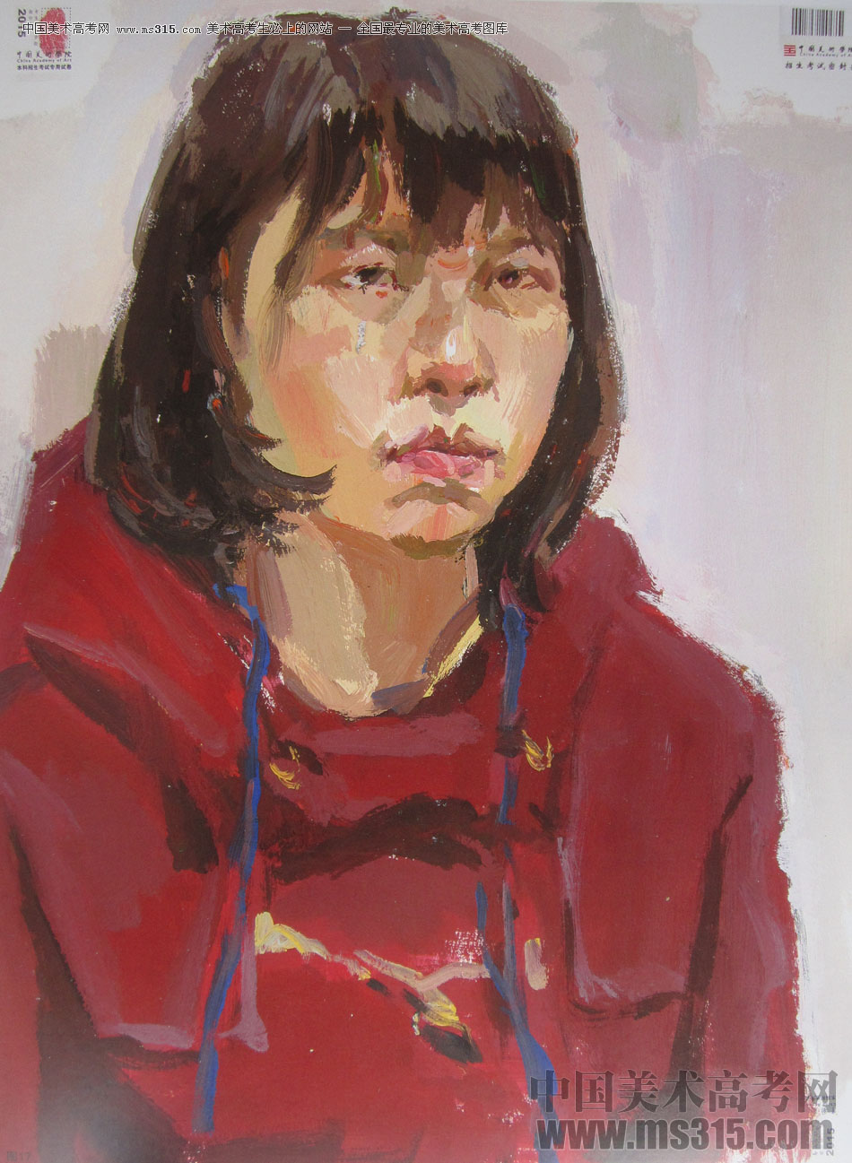 2015年中国美术学院色彩高分卷13
