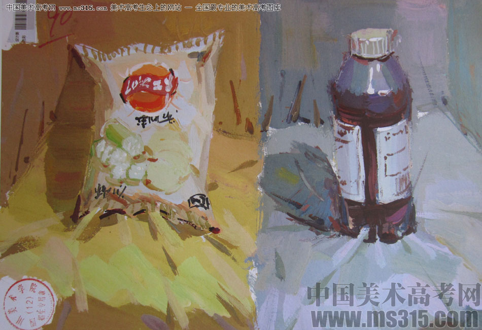 2015年四川美术学院设计色彩高分卷1