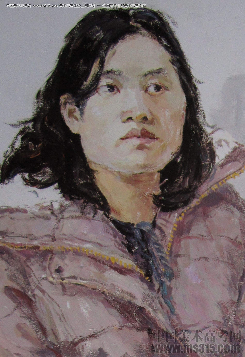 2014年清华大学美术学院造型专业色彩优秀试卷5