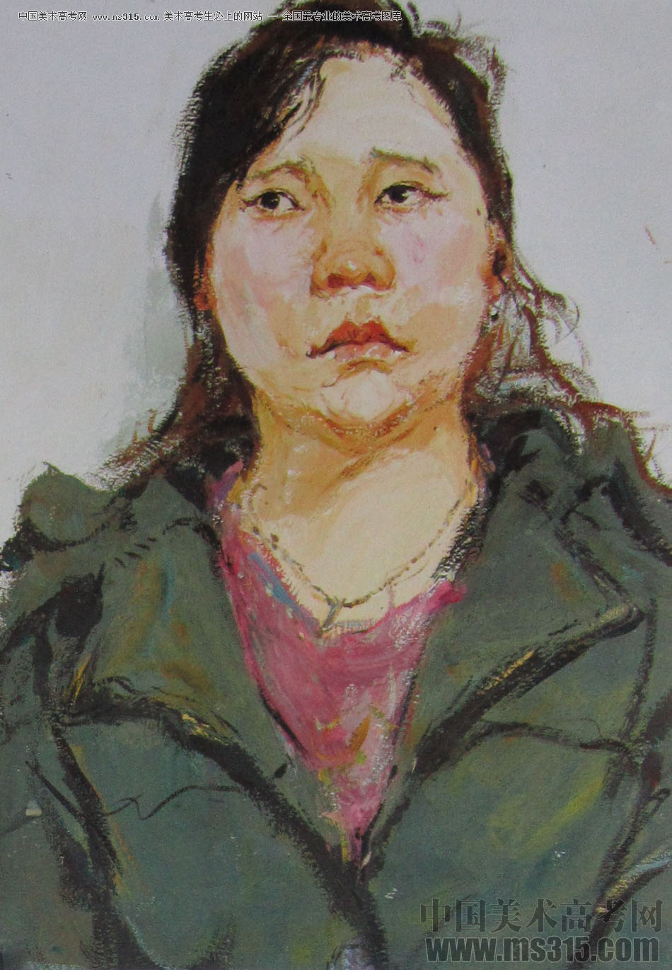 2014年清华大学美术学院造型专业色彩优秀试卷6