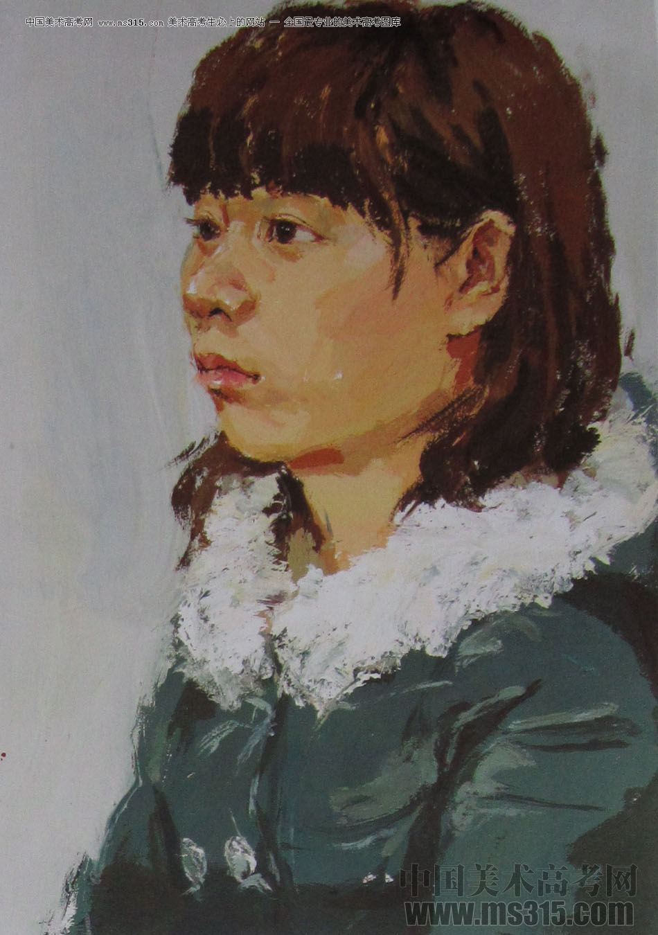 2014年清华大学美术学院造型专业色彩优秀试卷18