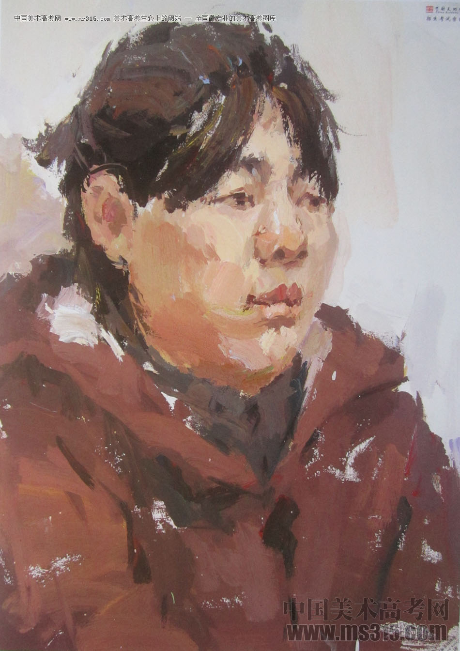 2014年中国美术学院建筑与设计类色彩优秀试卷28