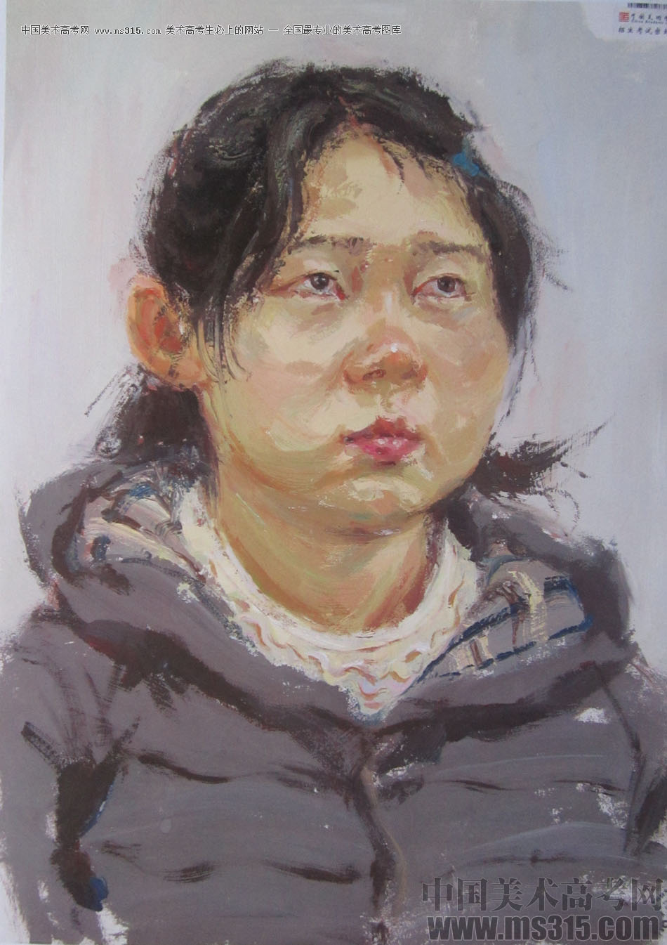 2014年中国美术学院建筑与设计类色彩优秀试卷30