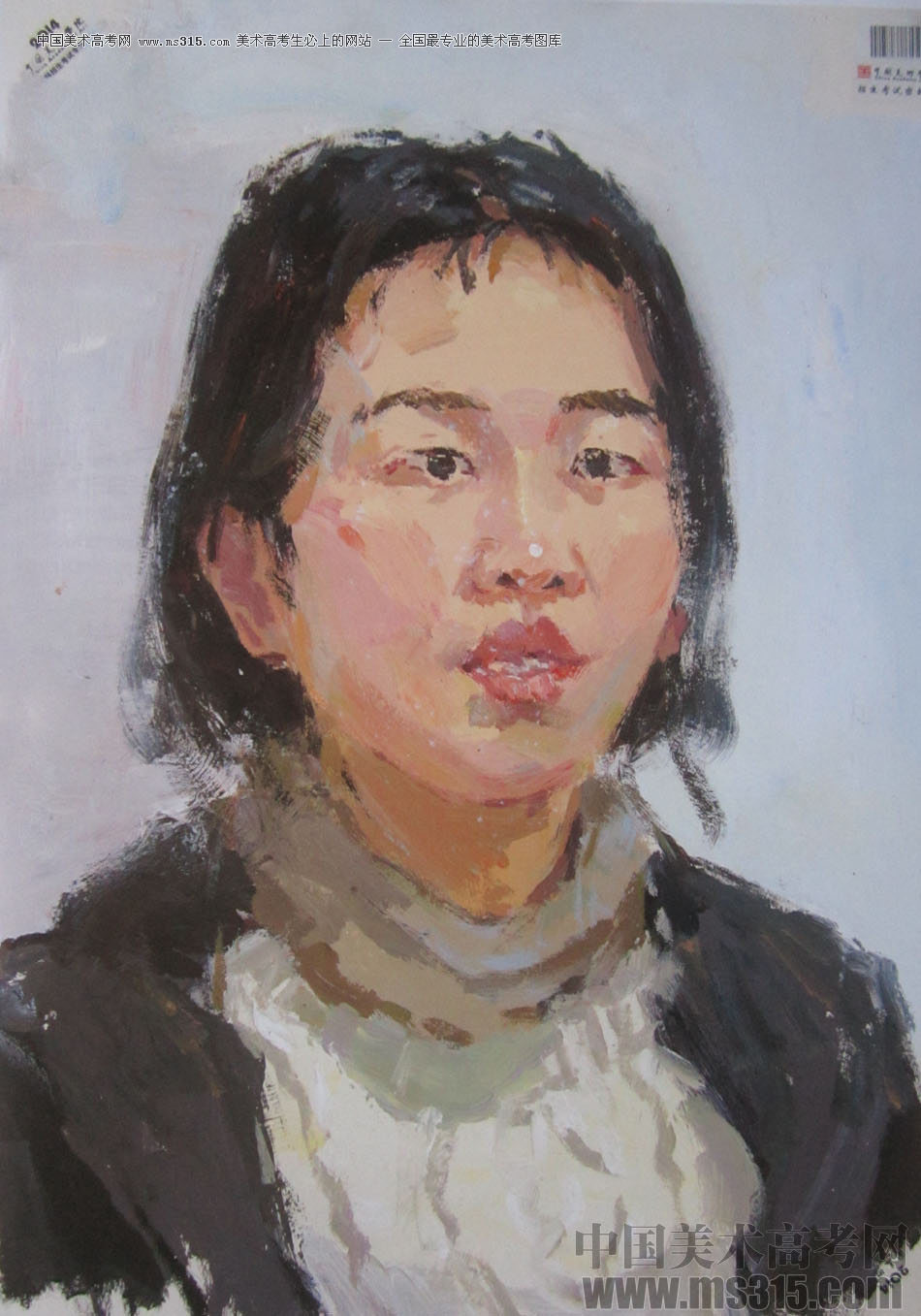 2014年中国美术学院建筑与设计类色彩优秀试卷34