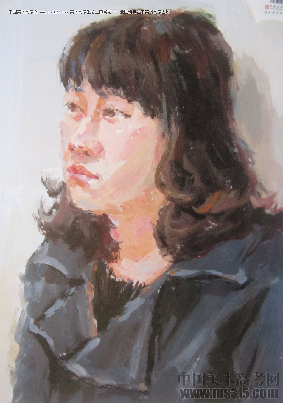 2014年中国美术学院建筑与设计类色彩优秀试卷35