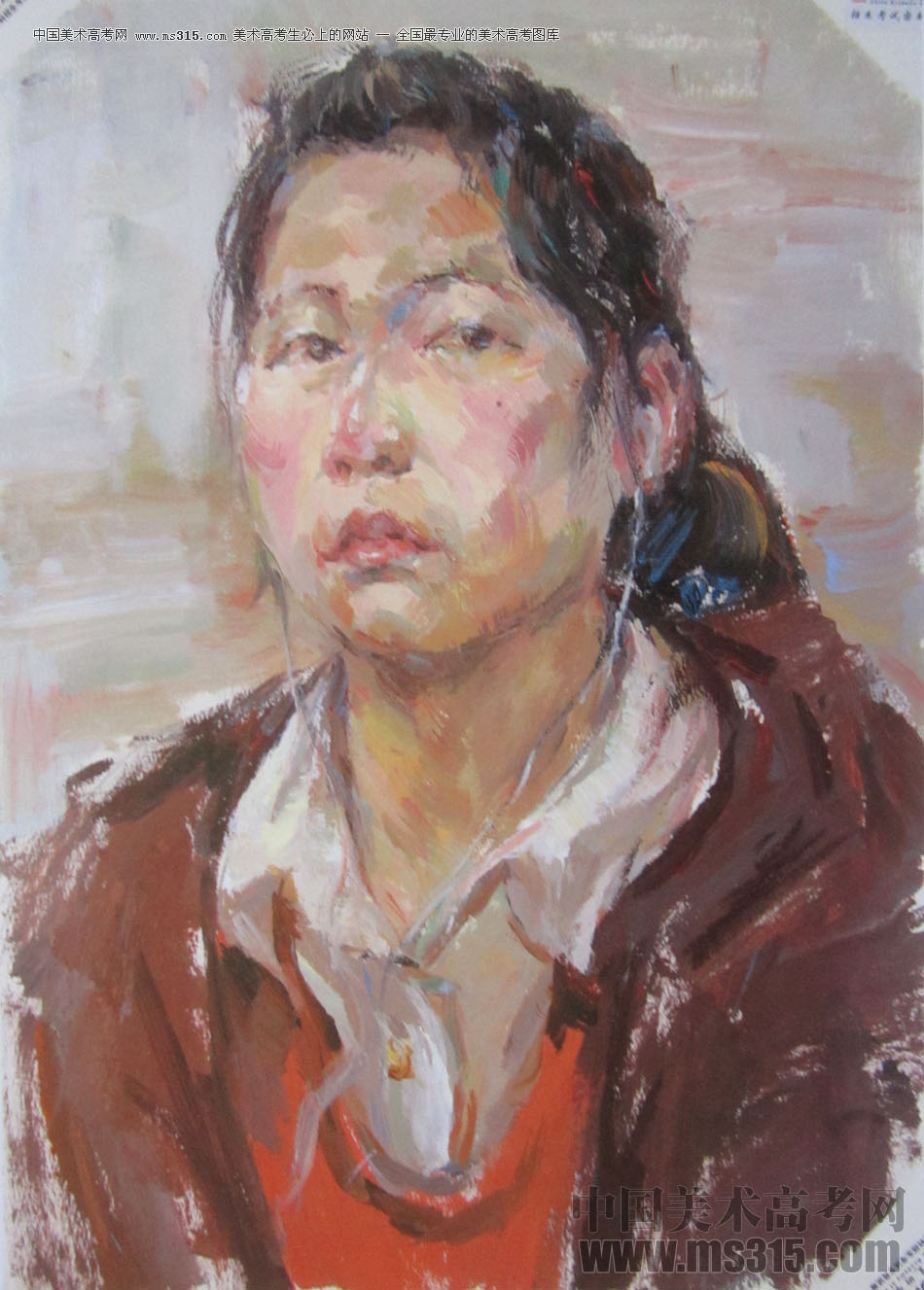 2014年中国美术学院建筑与设计类色彩优秀试卷45