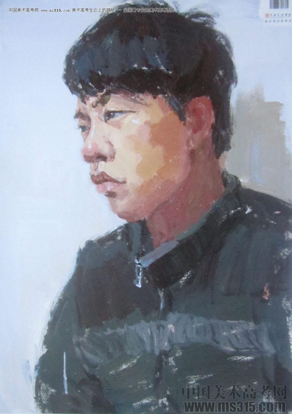 2014年中国美术学院建筑与设计类色彩优秀试卷49