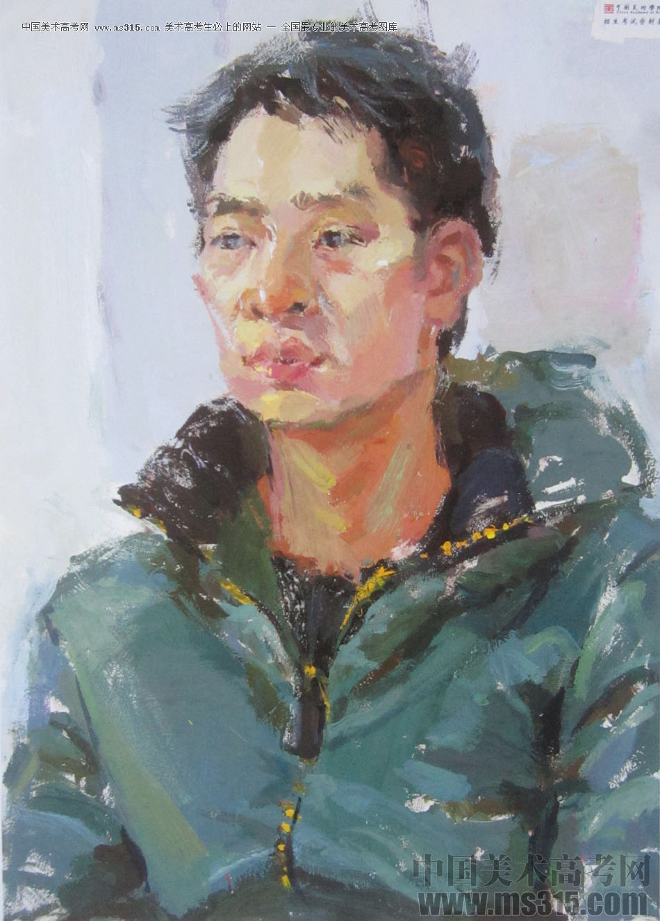 2014年中国美术学院建筑与设计类色彩优秀试卷51