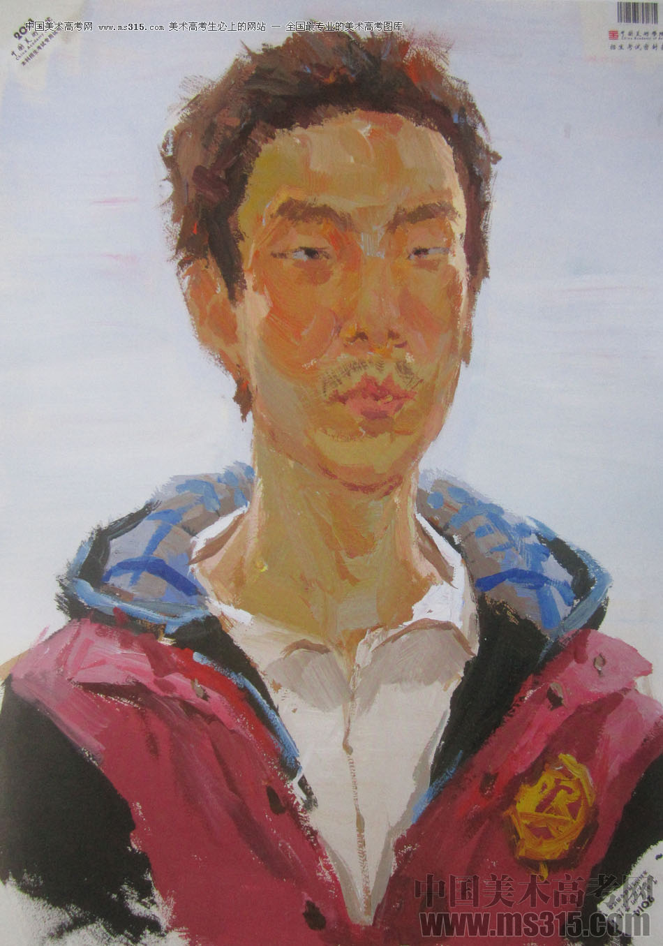 2014年中国美术学院建筑与设计类色彩优秀试卷54