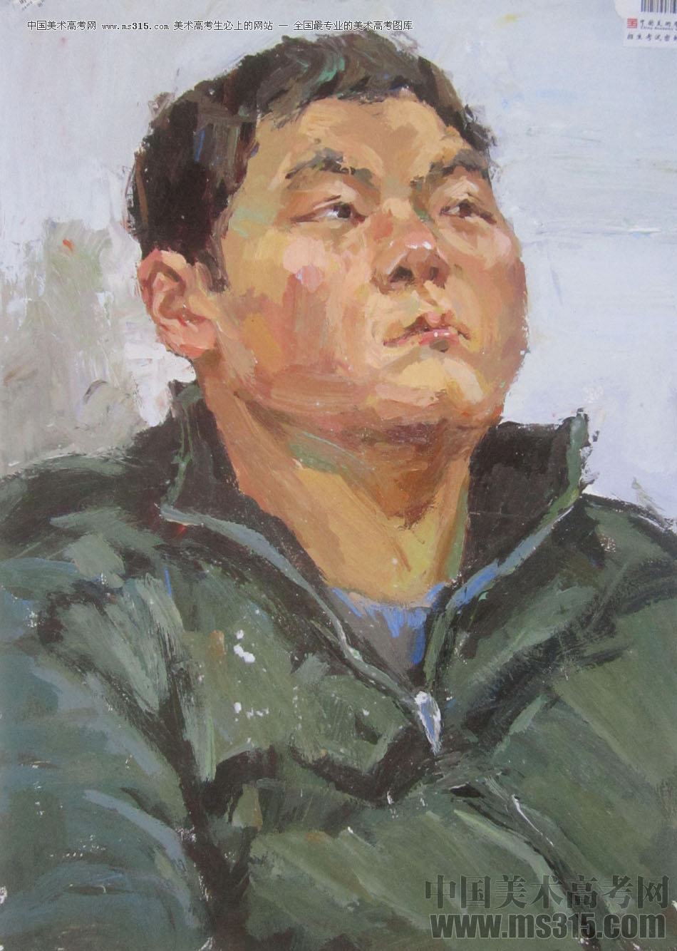 2014年中国美术学院造型图媒类色彩优秀试卷13