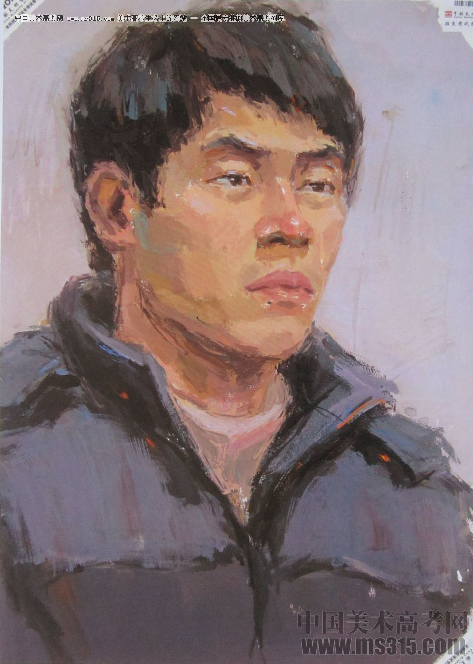 2014年中国美术学院造型图媒类色彩优秀试卷15