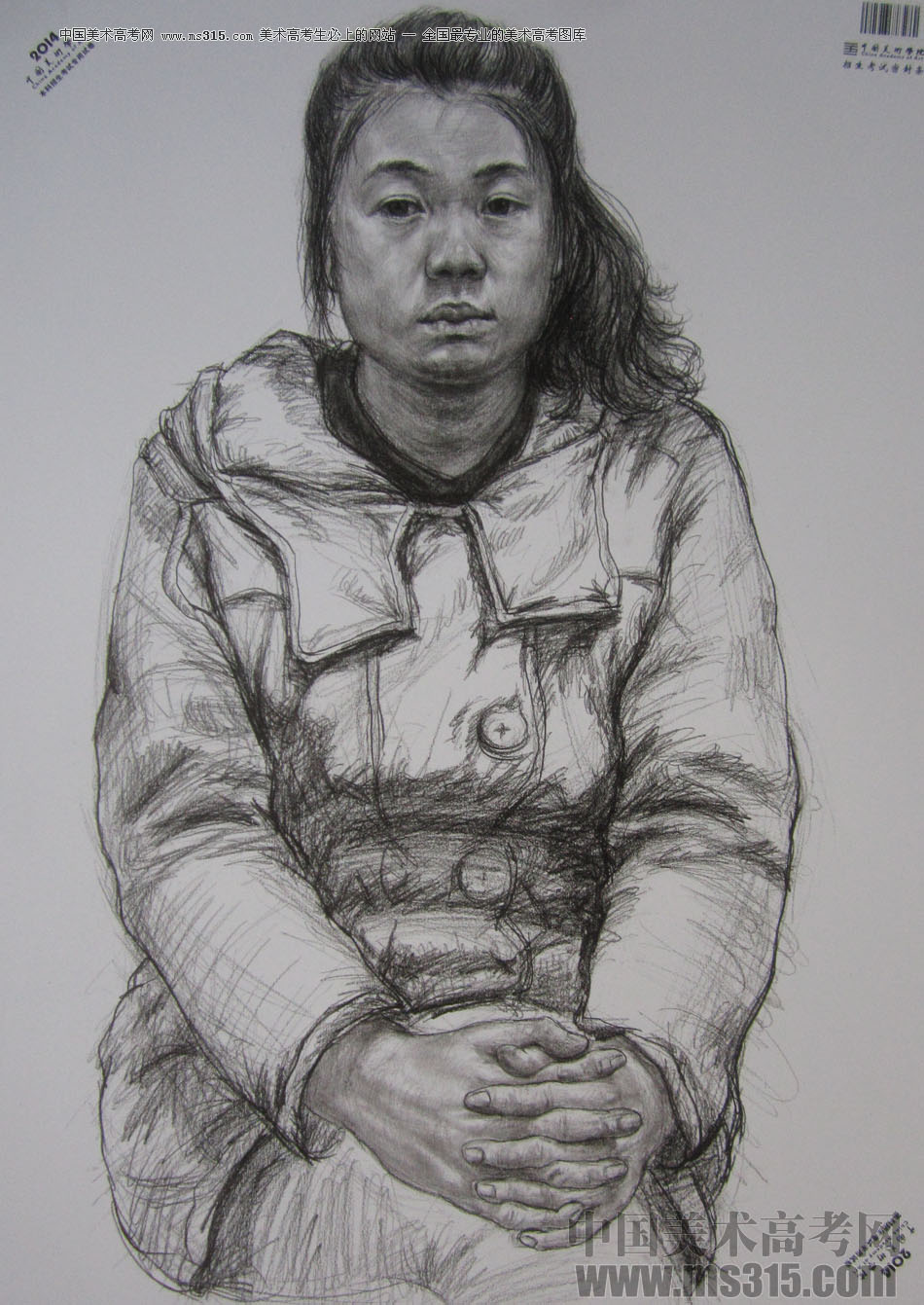 2014年中国美术学院素描优秀试卷60