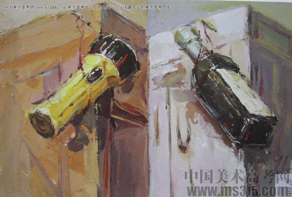 2014年四川美术学院设计类色彩优秀试卷28