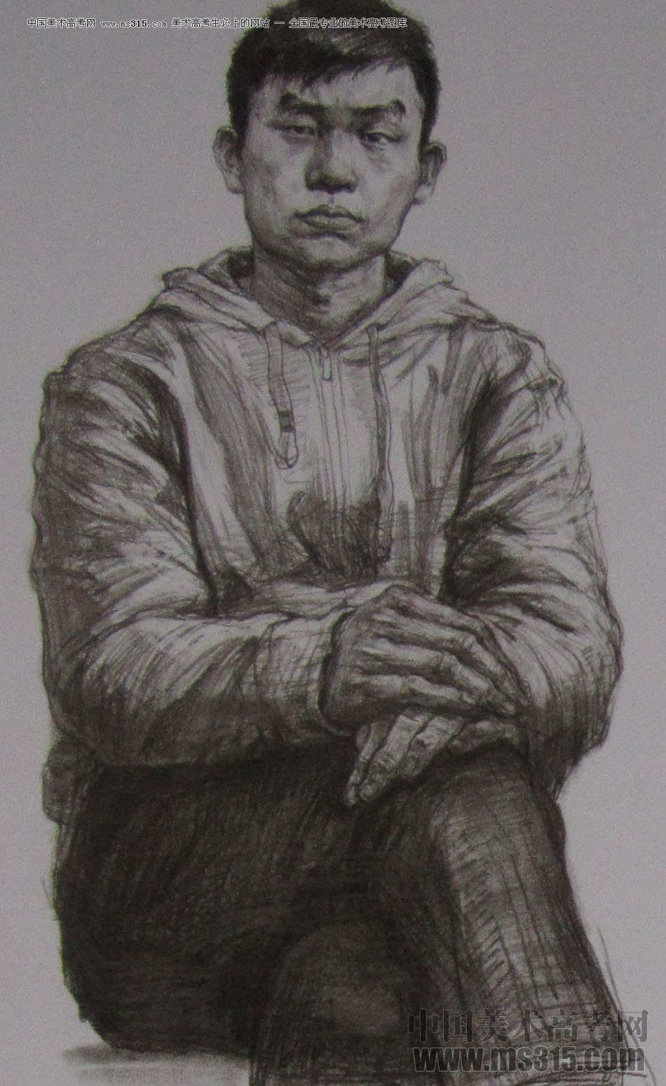 2016清华大学美术学院造型素描优秀试卷12