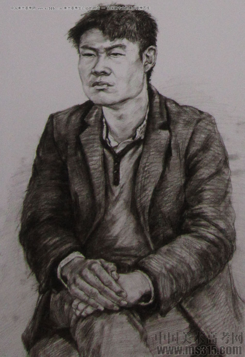 2016清华大学美术学院造型素描优秀试卷19