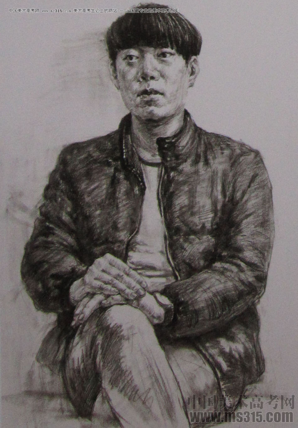 2016清华大学美术学院造型素描优秀试卷26