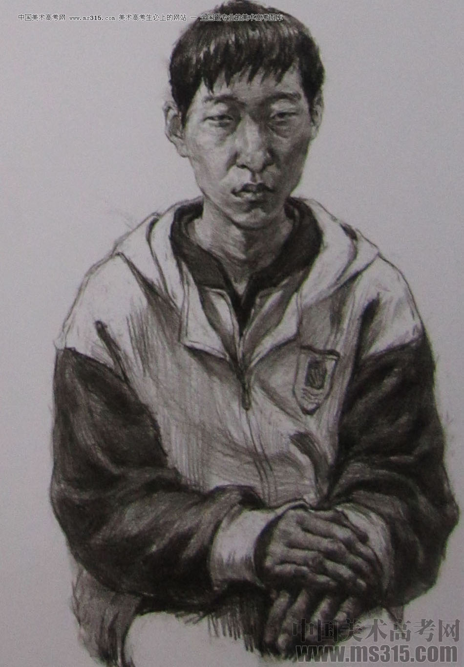 2016清华大学美术学院造型素描优秀试卷24